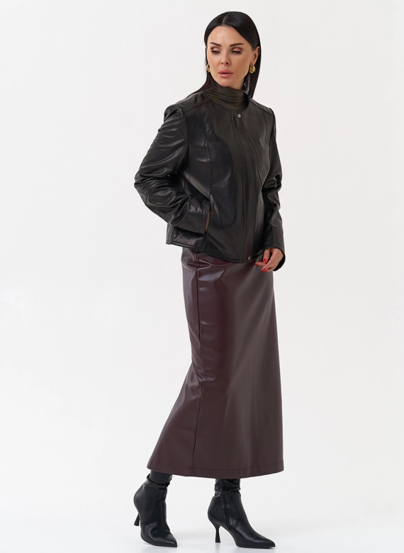 Женская кожаная куртка