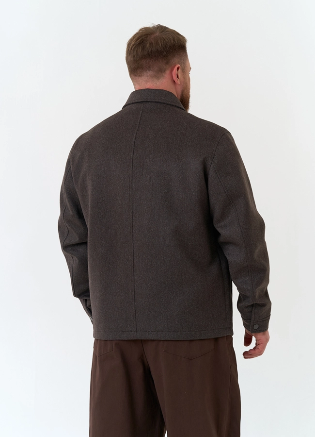 фото Мужское пальто модель № 33200 фото